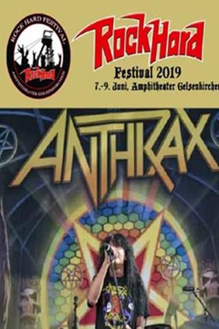 Anthrax - Live Rock Hard Festival 2019 poster