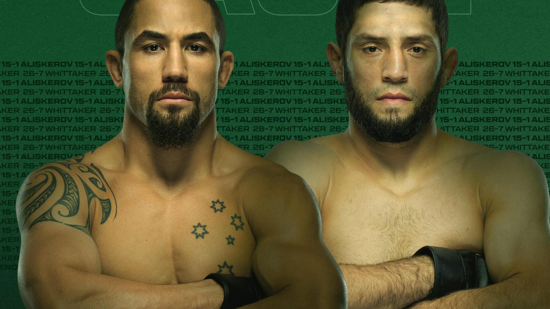 UFC on ABC 6: Whittaker vs. Aliskerov backdrop