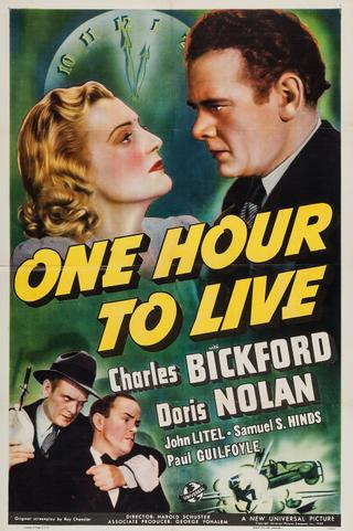 One Hour To Live poster
