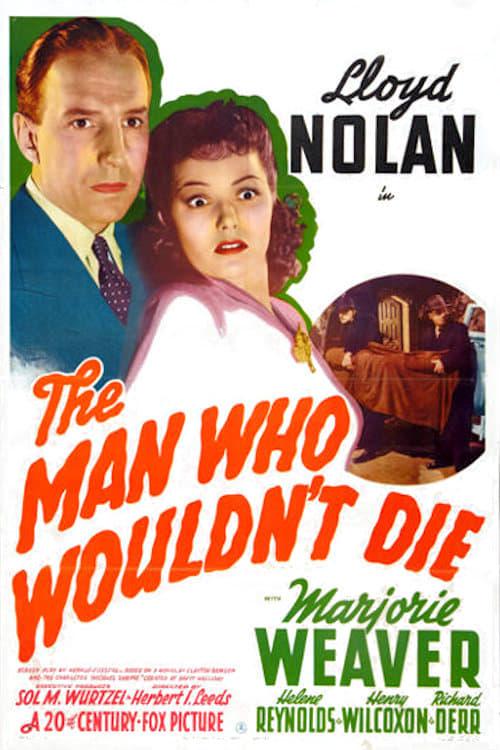 The Man Who Wouldn't Die poster