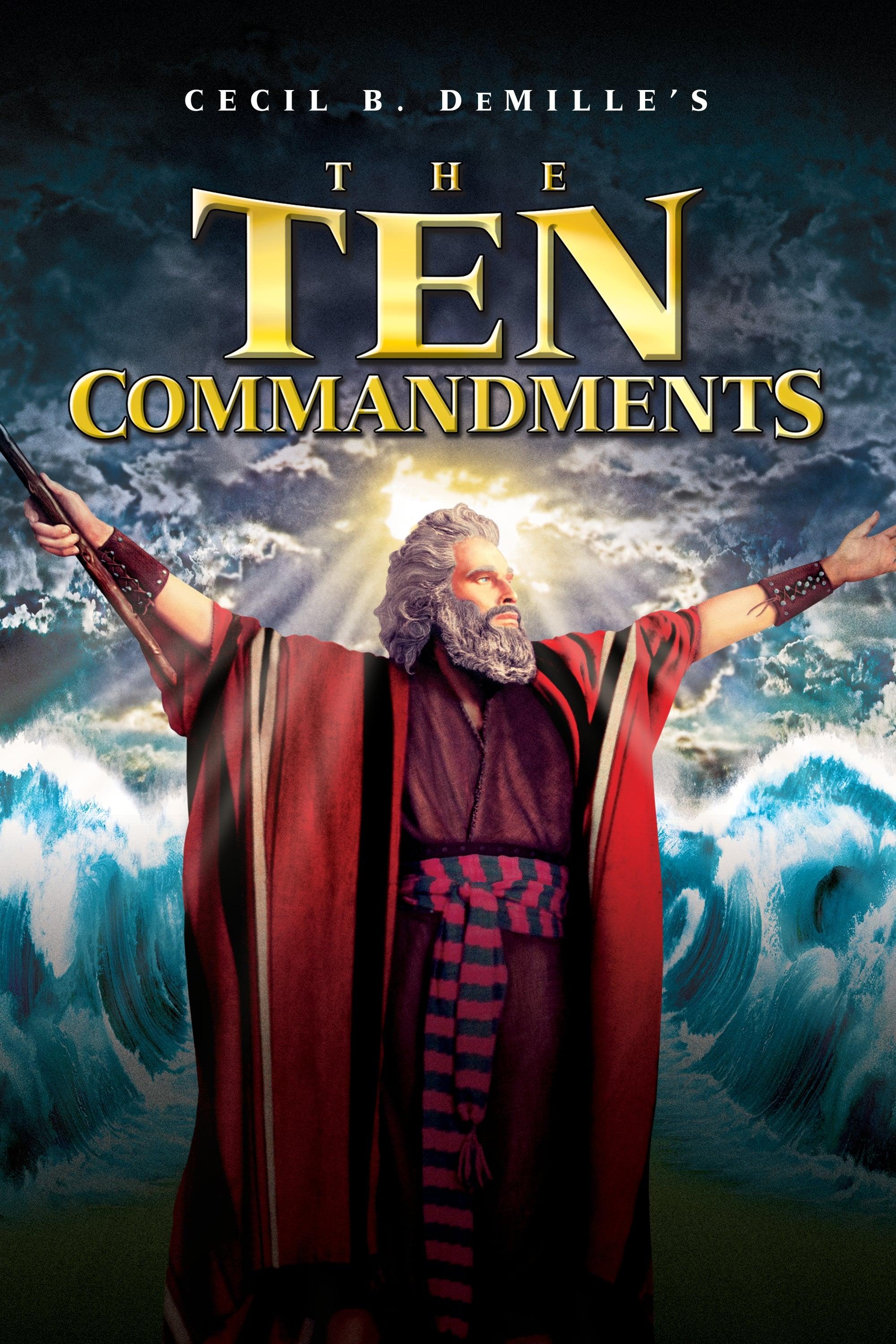 The Ten Commandments poster