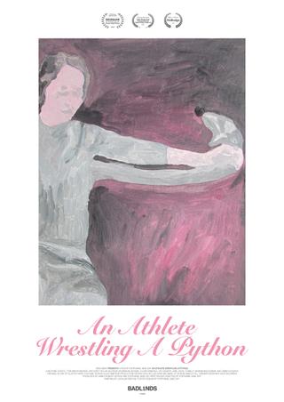 An Athlete Wrestling A Python poster
