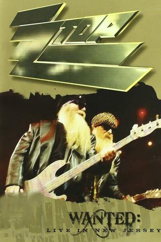 ZZ Top - Wanted - Live In New Jersey poster