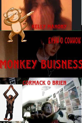 MONKEY BUISNESS poster