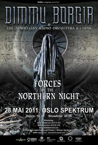 Dimmu Borgir – Forces Of The Northern Night - Live At Spektrum, Oslo poster