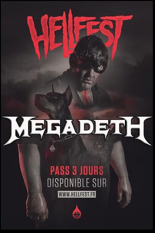 Megadeth: Hellfest 2016 poster