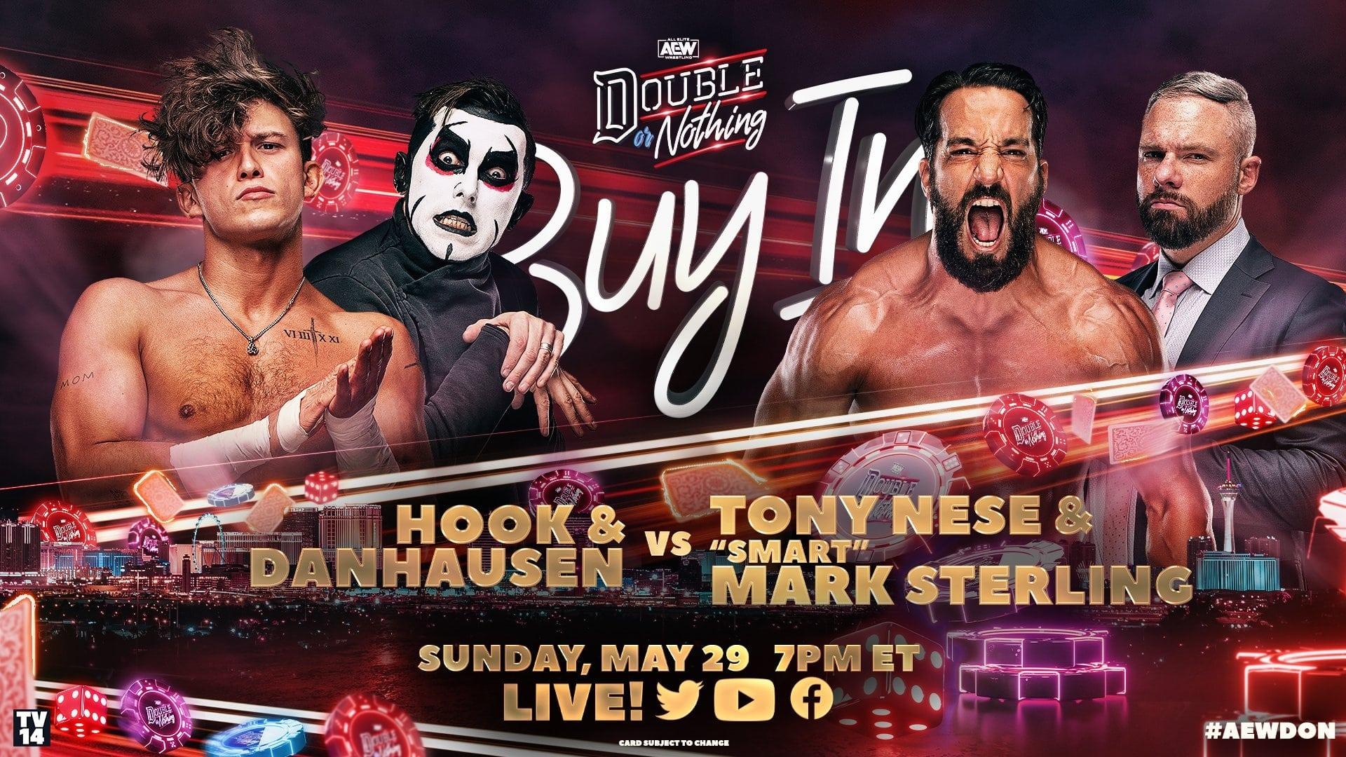 AEW Double or Nothing: The Buy In backdrop