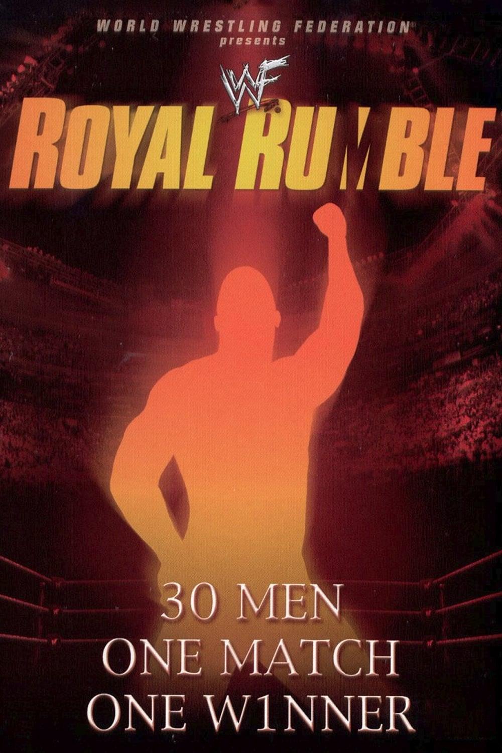 WWE Royal Rumble 2002 poster
