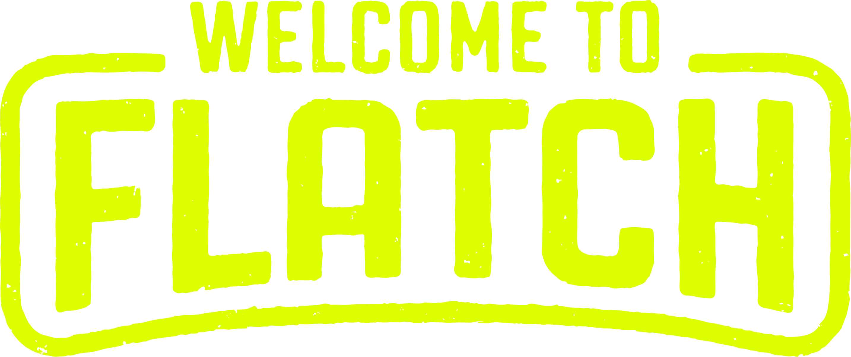 Welcome to Flatch logo