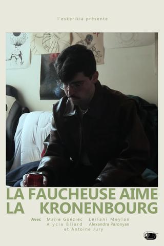 La faucheuse aime la kronenbourg poster