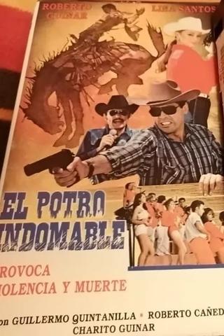 El potro indomable poster