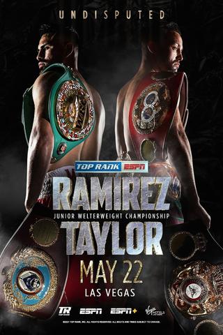 Jose Ramirez vs. Josh Taylor poster