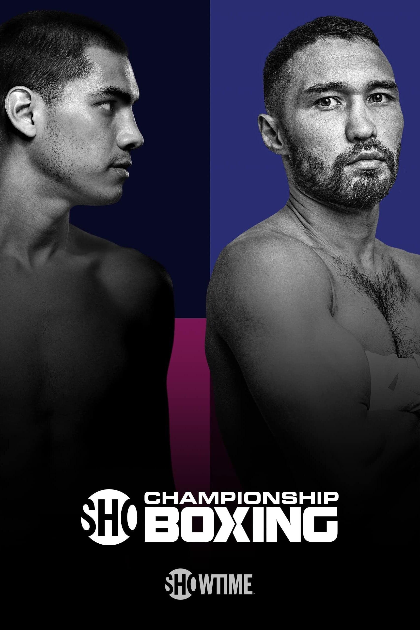 Omar Figueroa Jr. vs. Sergey Lipinets poster