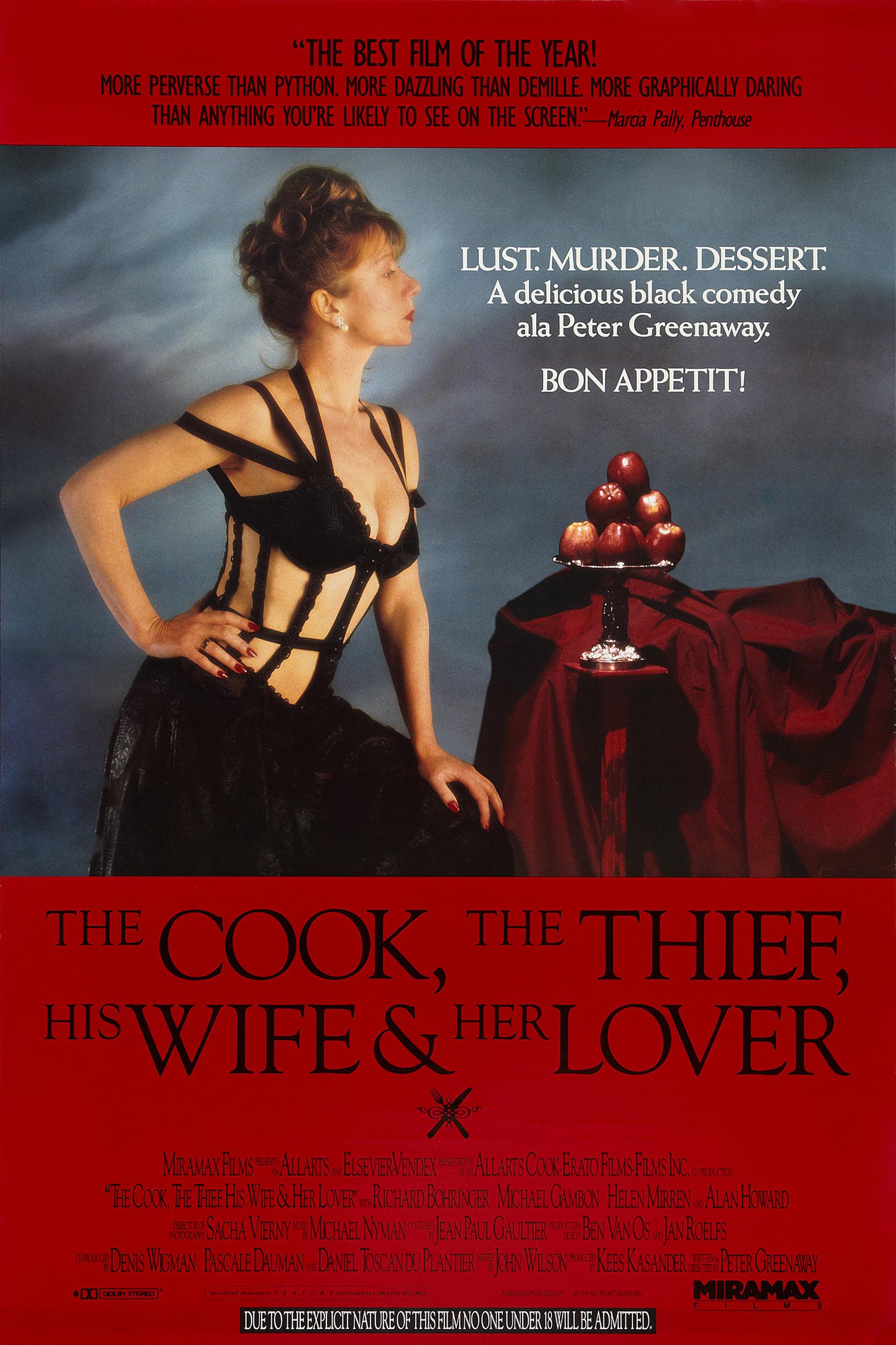 The Cook, the Thief, His Wife & Her Lover poster