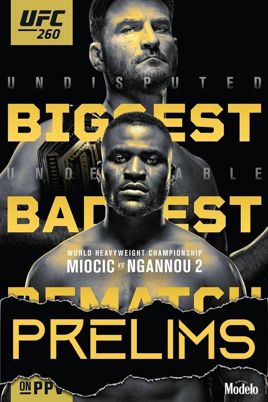UFC 260: Miocic vs. Ngannou 2 poster