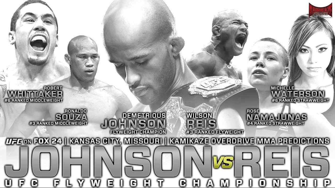 UFC on Fox 24: Johnson vs. Reis backdrop