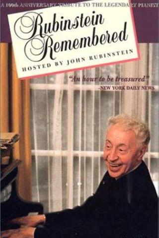 Rubinstein Remembered poster