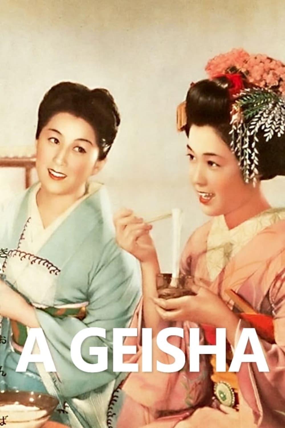 A Geisha poster