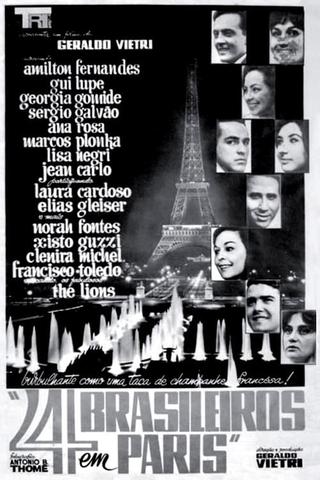 Quatro Brasileiros em Paris poster