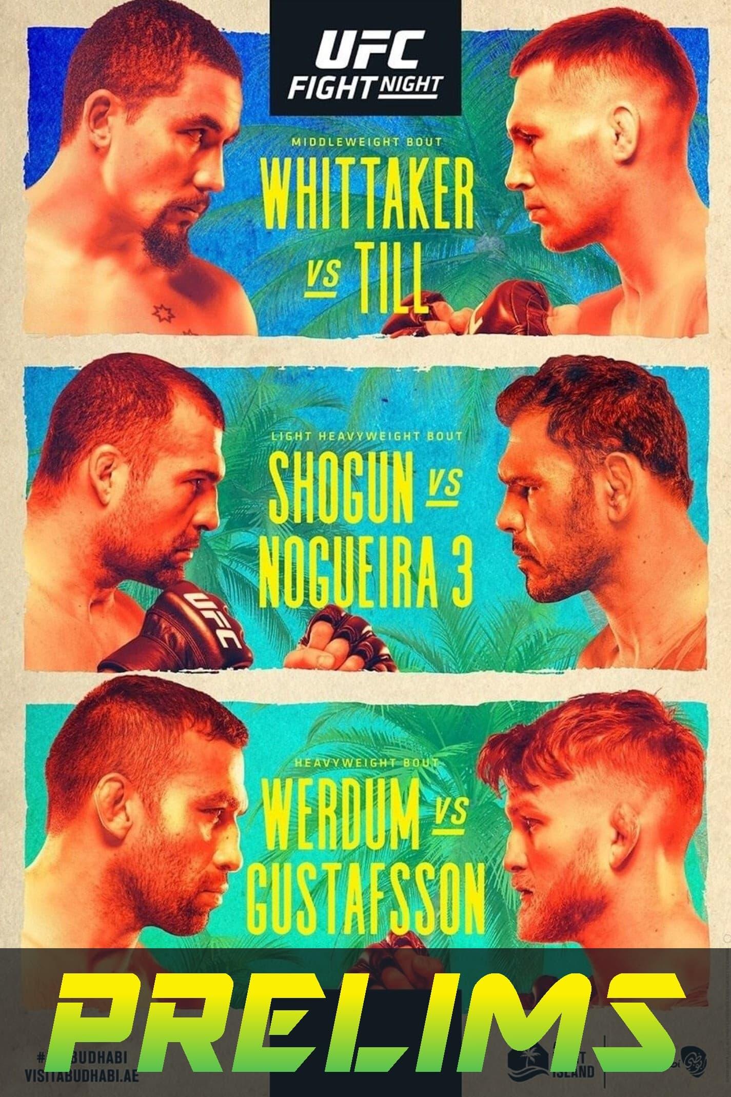 UFC on ESPN 14: Whittaker vs. Till poster