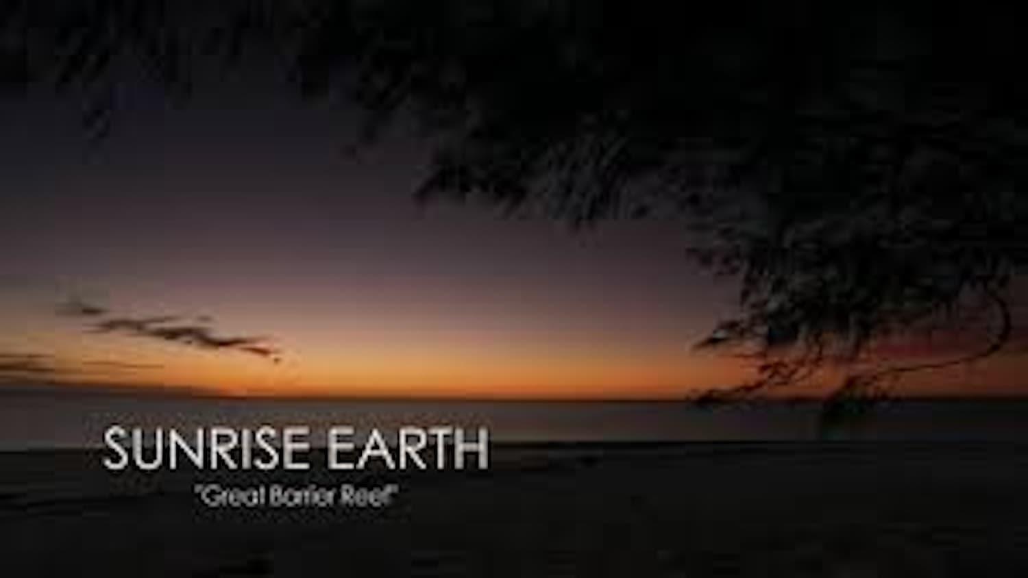 Sunrise Earth: Great Barrier Reef backdrop