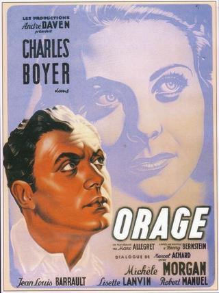 Orage poster