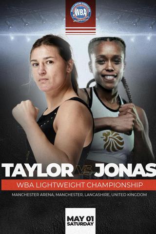 Katie Taylor vs. Natasha Jonas poster