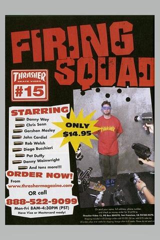 Thrasher - Firing Squad poster