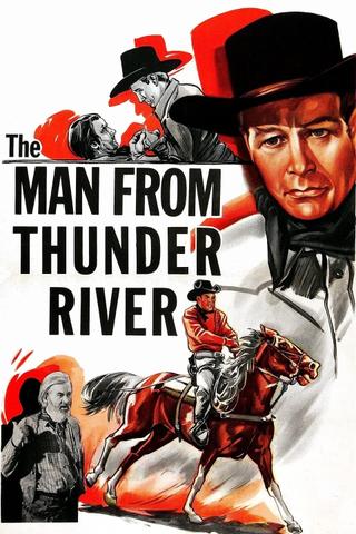 The Man from Thunder River poster