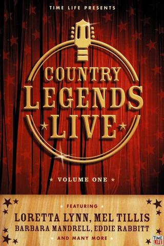Time-Life: Country Legends Live, Vol. 1 poster