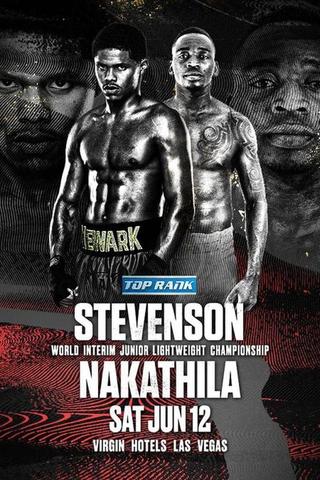 Shakur Stevenson vs. Jeremiah Nakathila poster