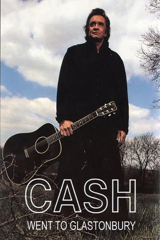 Johnny Cash - Went To Glastonbury poster