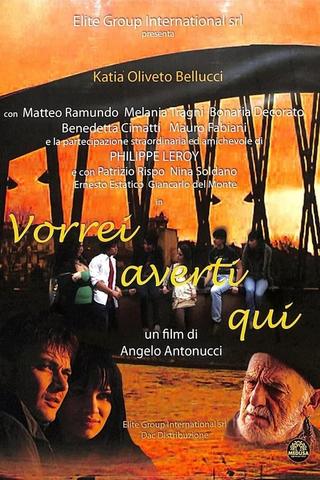 Vorrei averti qui poster