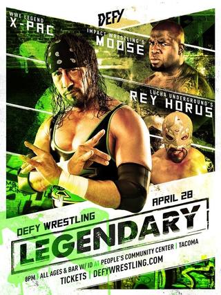 DEFY Legendary poster