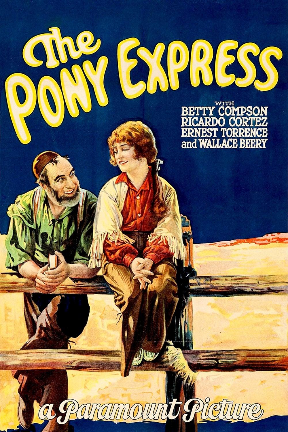 The Pony Express poster