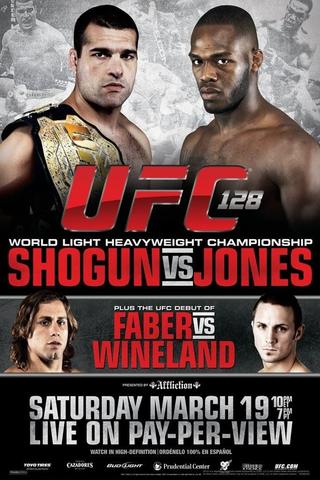 UFC 128: Shogun vs. Jones poster