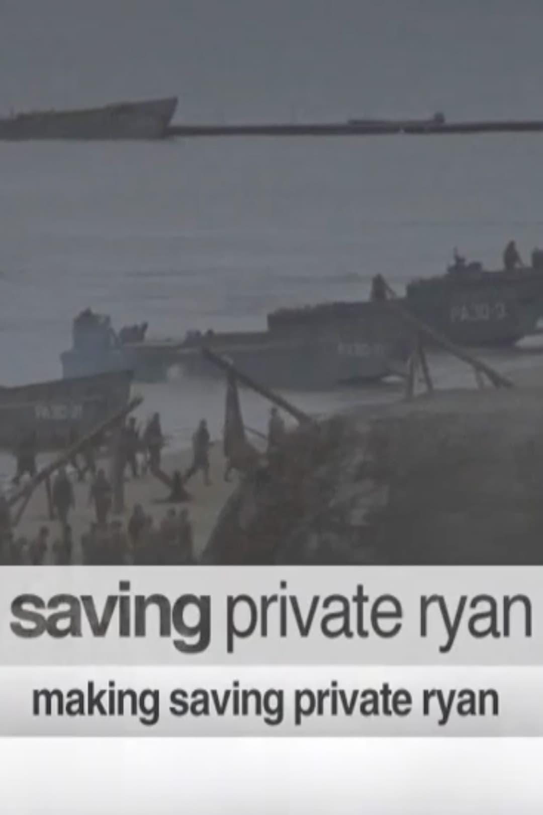 Making 'Saving Private Ryan' poster