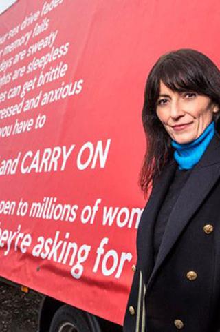 Davina McCall Sex, Mind and the Menopause poster