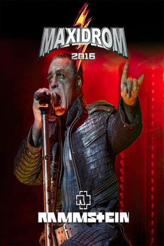 Rammstein - Maxidrom Festival 2016 poster