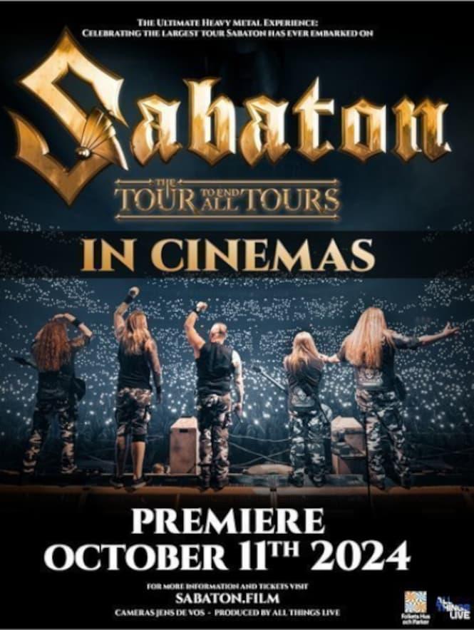 Sabaton – The Tour to End All Tours poster