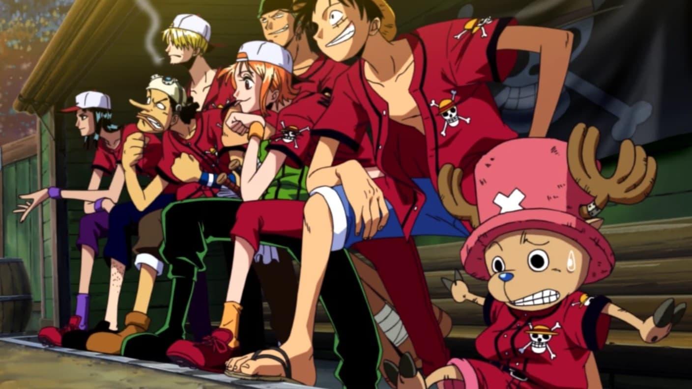 One Piece: Take Aim! The Pirate Baseball King backdrop