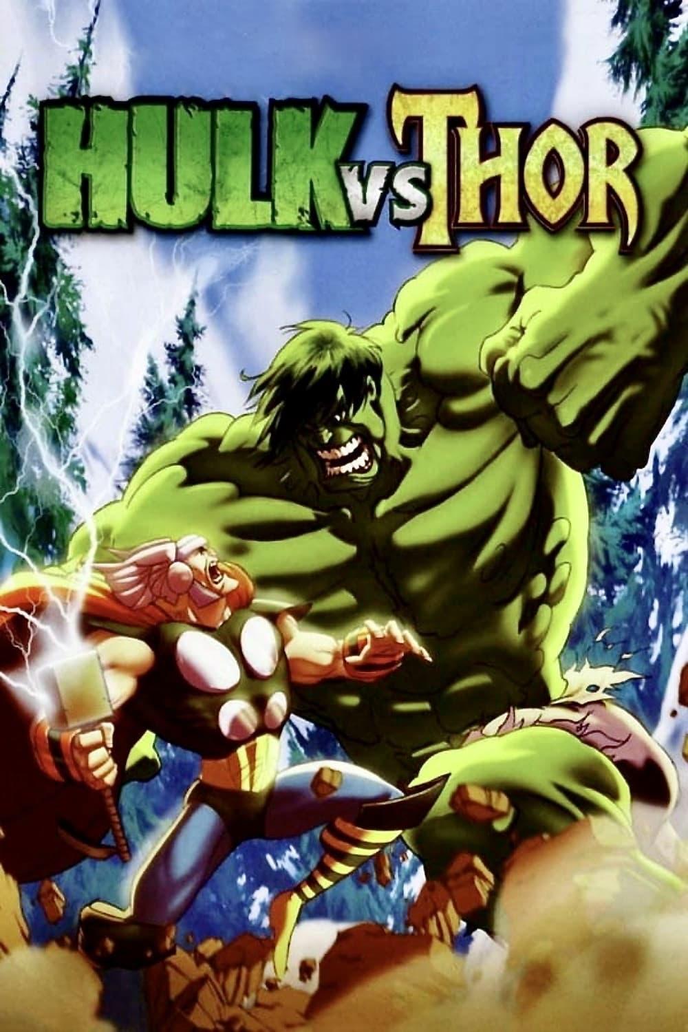 Hulk vs. Thor poster