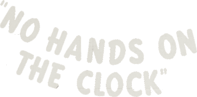 No Hands on the Clock logo