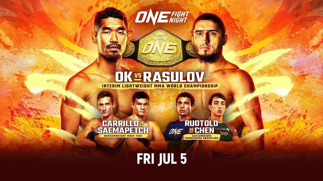 ONE Fight Night 23: Ok vs. Rasulov backdrop