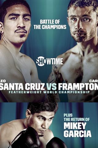 Leo Santa Cruz vs. Carl Frampton poster