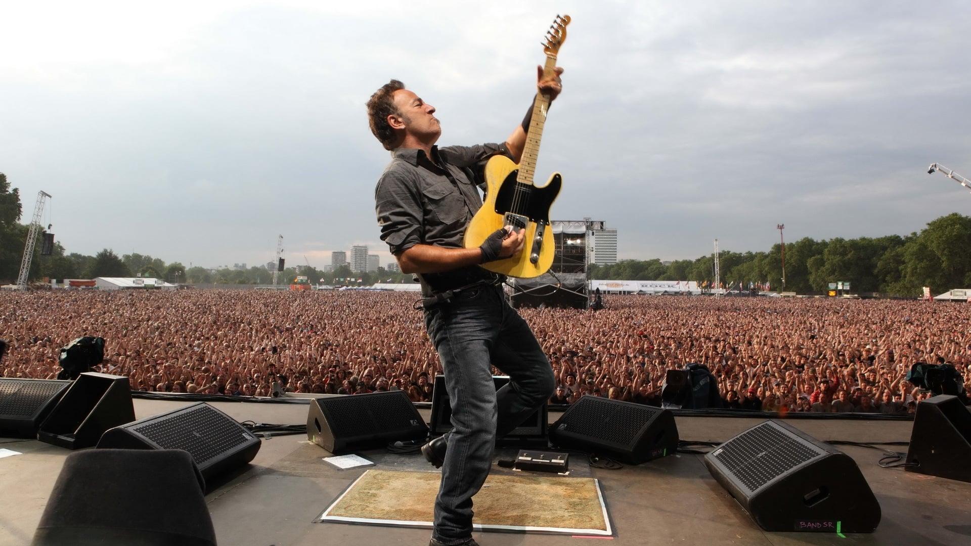 Bruce Springsteen: Born in the U.S.A. Live in London backdrop