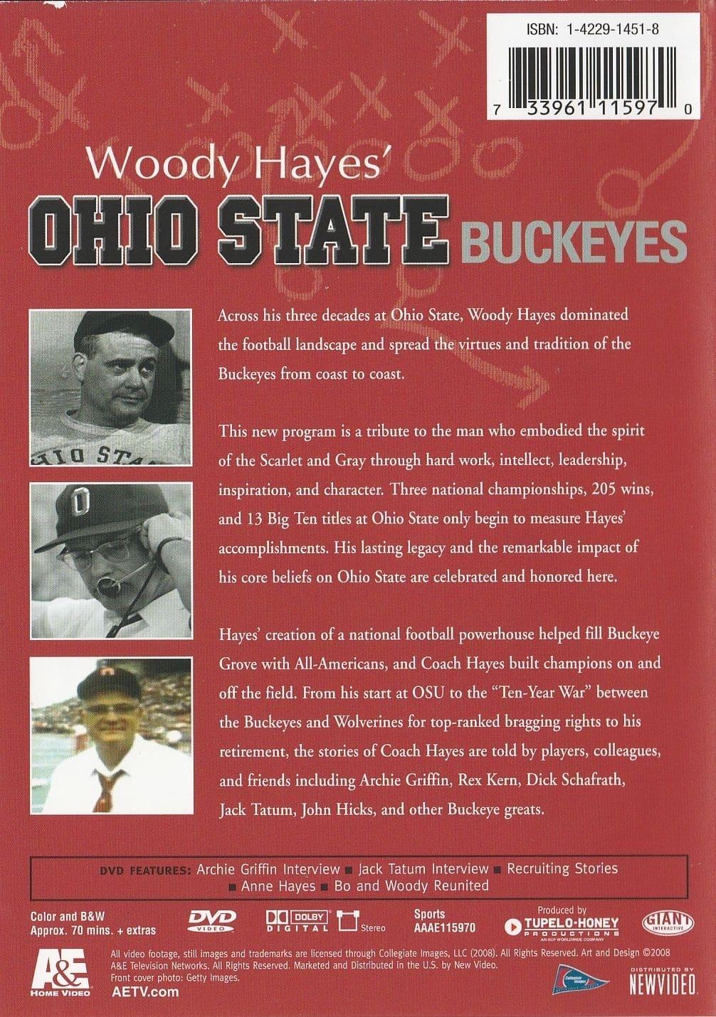 Woody Hayes' Ohio State Buckeyes poster