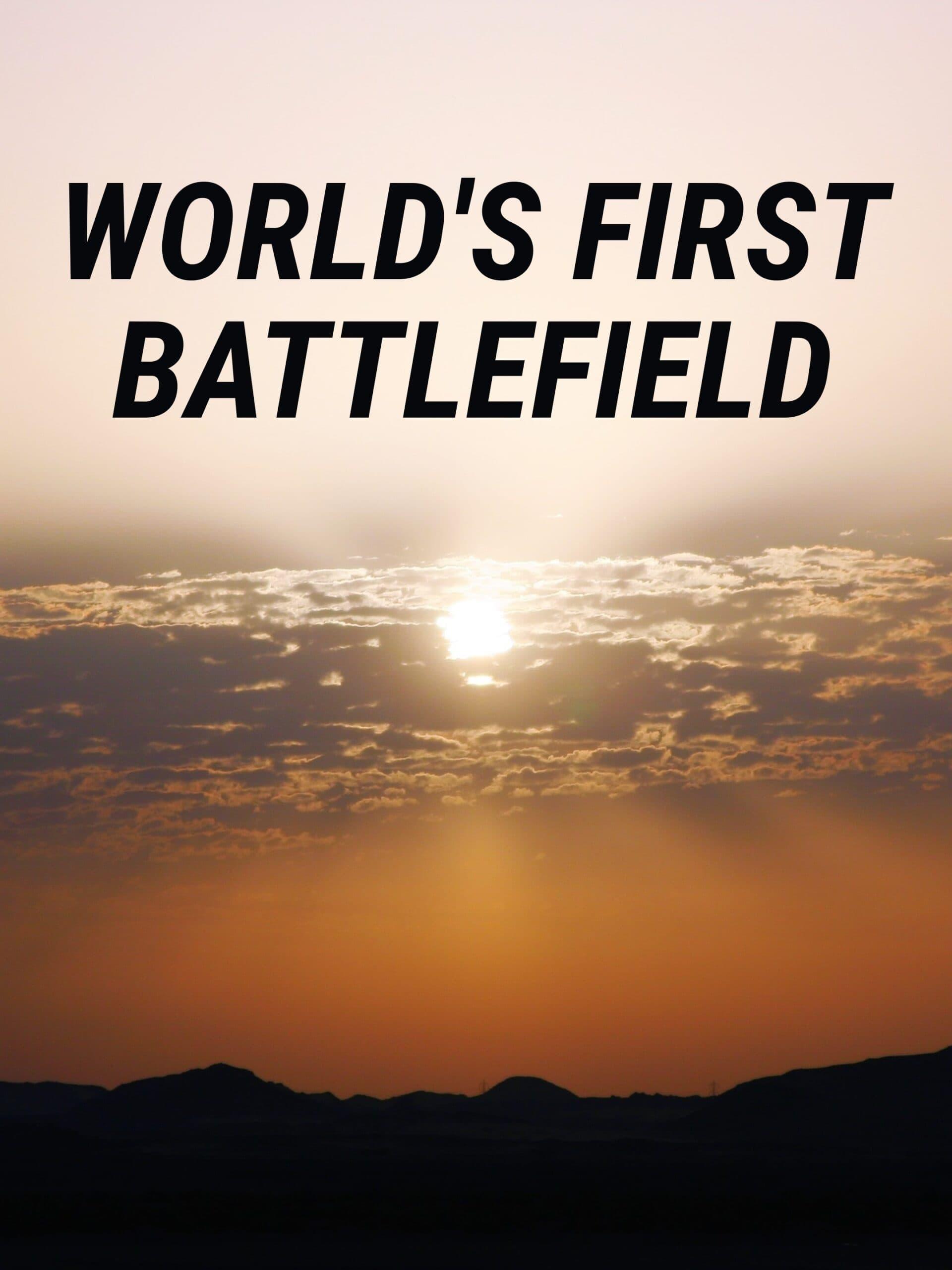 World's First Battlefield poster