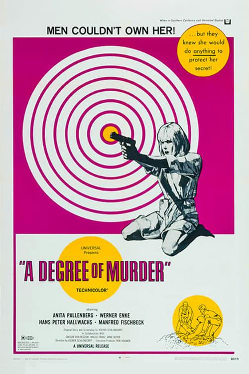A Degree of Murder poster