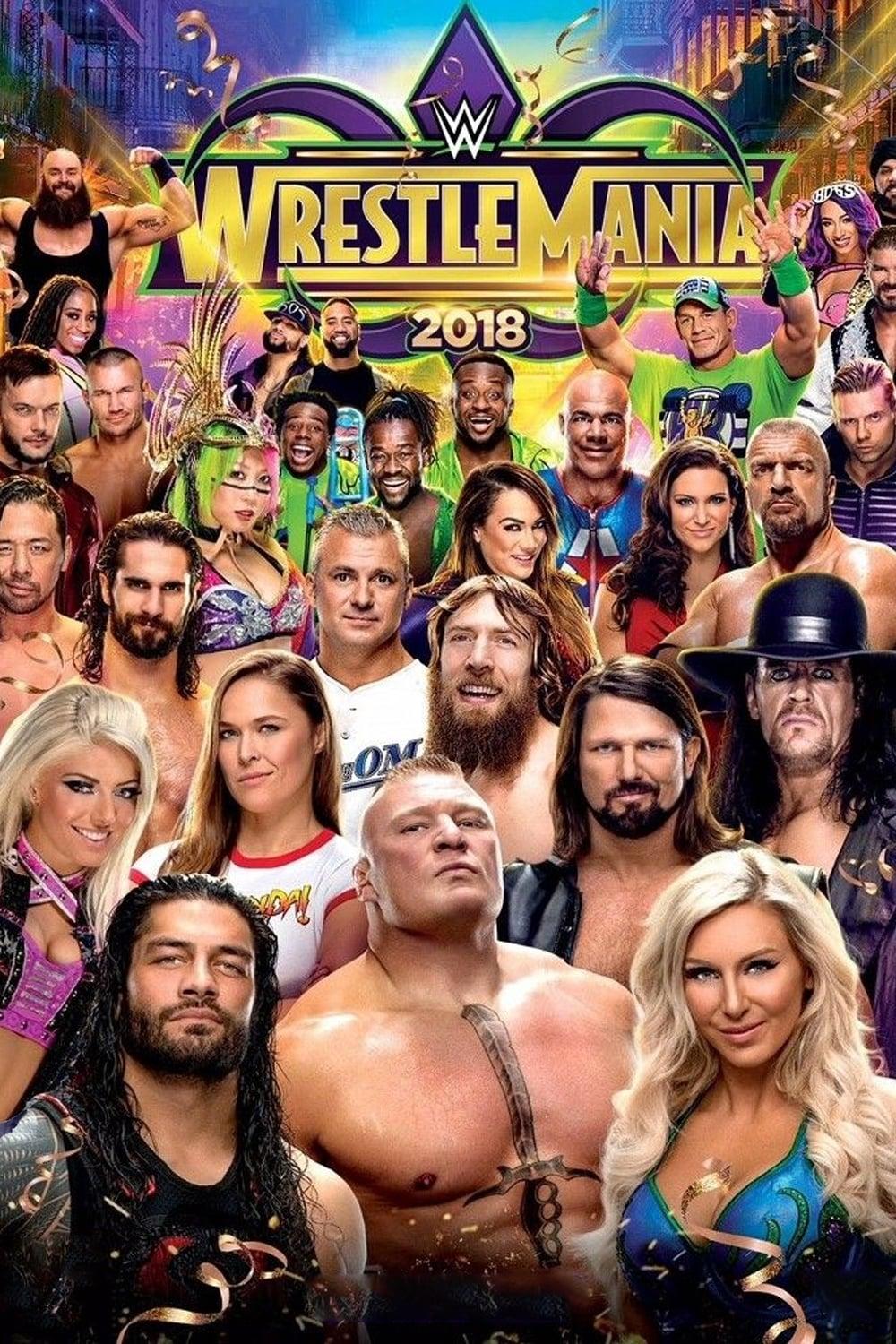 WWE WrestleMania 34 poster
